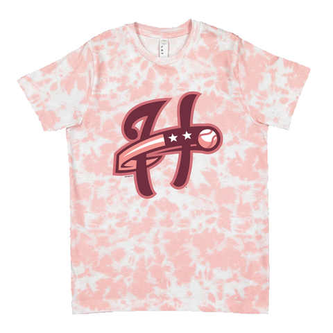 Harrisburg Senators Youth Red Tie-Dye Tee