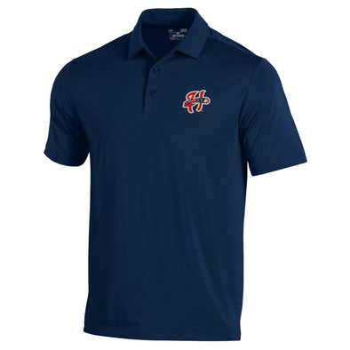Solid Navy Under Armour Polo