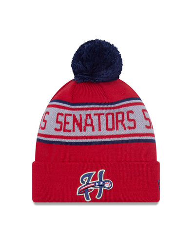 Harrisburg Senators Knit Repeat Hat